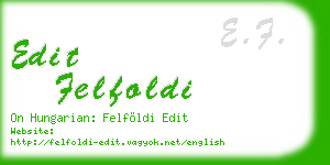 edit felfoldi business card